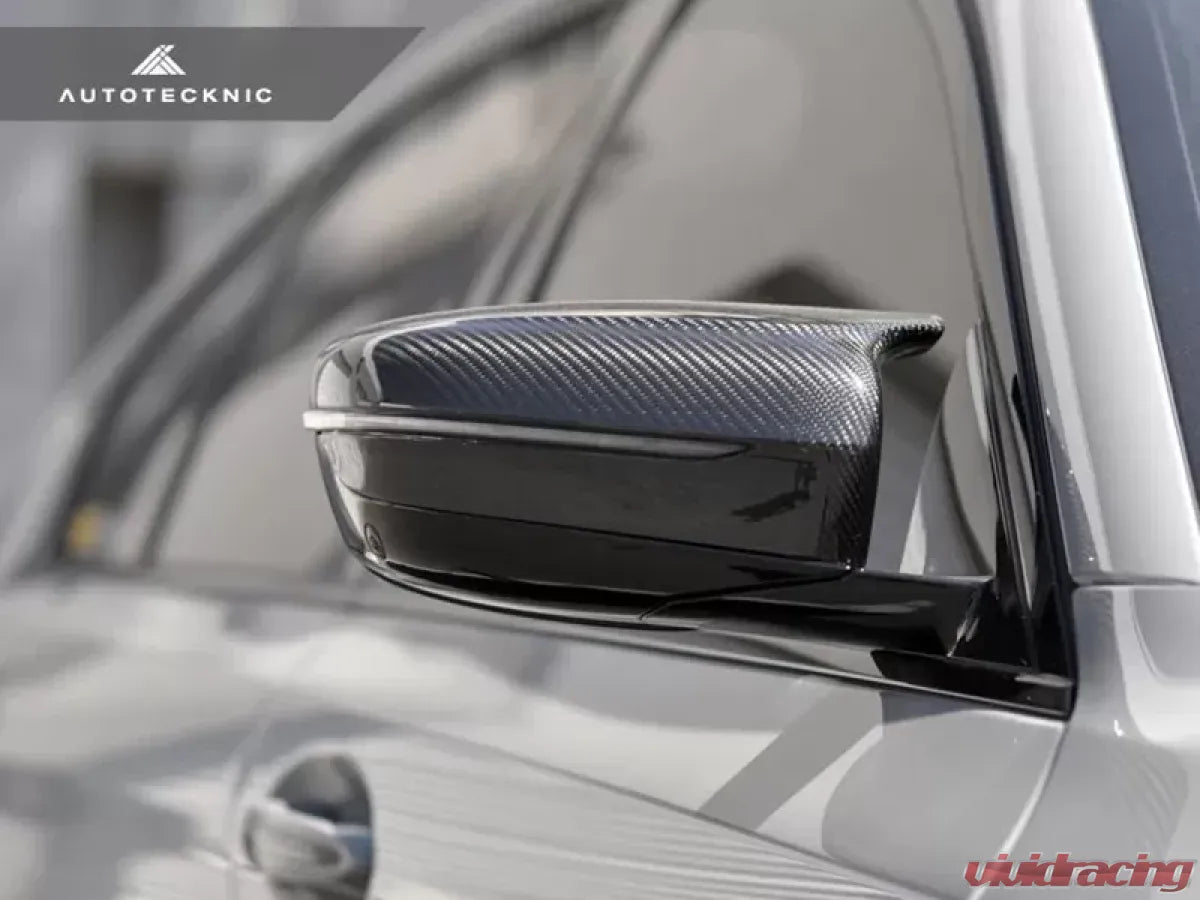 AutoTecknic Replacement Dry Carbon Mirror Caps BMW F90 M5 2018-2022