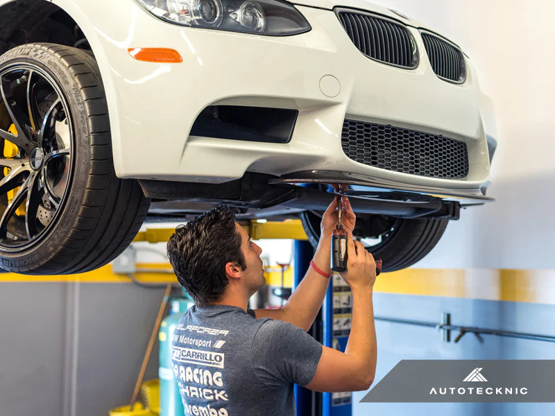AUTOTECKNIC VACUUMED CARBON CRT AERO FRONT LIP - E90 M3 | E92 M3 | E93 M3