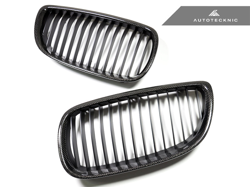 AUTOTECKNIC REPLACEMENT CARBON FRONT GRILLES - E92/ E93 3-SERIES (INCLUDING E9X M3)