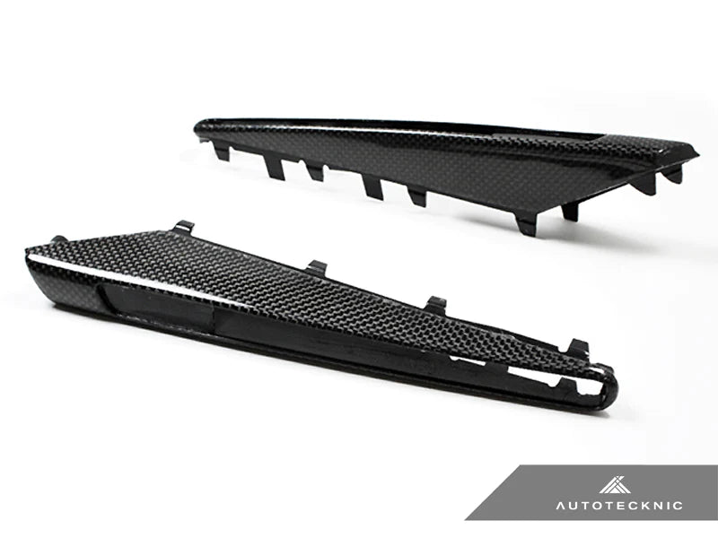 AUTOTECKNIC REPLACEMENT CARBON FIBER FENDER GILLS - E90 SEDAN / E92 COUPE / E93 CABRIO | M3