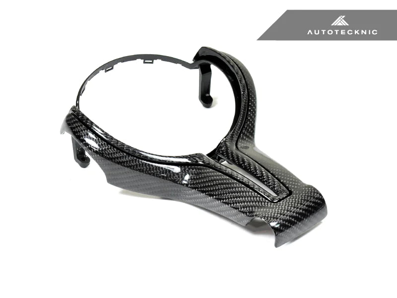 AUTOTECKNIC CARBON OUTER STEERING WHEEL TRIM - F-CHASSIS M VEHICLES