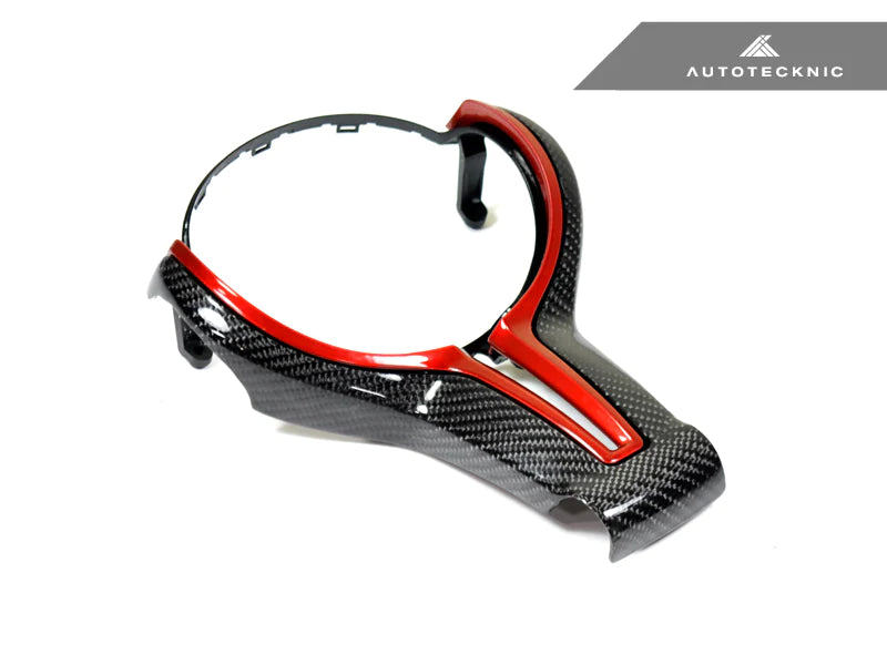 AUTOTECKNIC CARBON OUTER STEERING WHEEL TRIM - F-CHASSIS M VEHICLES