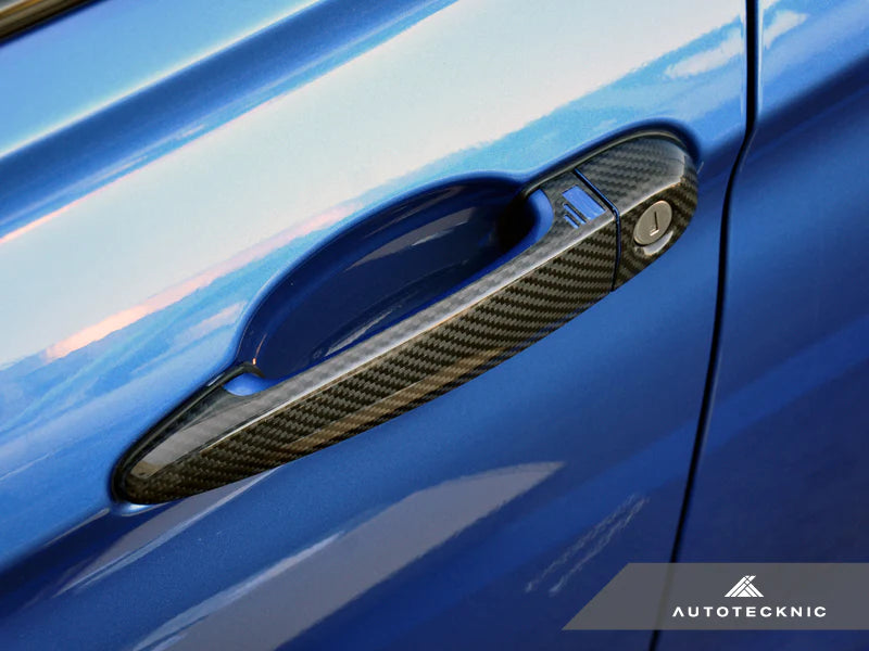 AUTOTECKNIC DRY CARBON FIBER DOOR HANDLE TRIMS - E90/ E92/ E93 M3