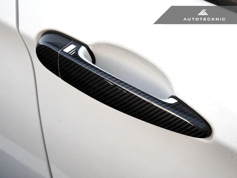 AUTOTECKNIC DRY CARBON FIBER DOOR HANDLE TRIMS - E90/ E92/ E93 M3