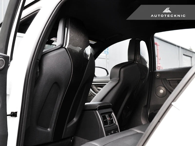 AUTOTECKNIC DRY CARBON SEAT BACK COVER - F87 M2 COMPETITION | F80 M3 | F82 M4
