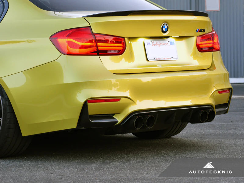 AUTOTECKNIC CARBON FIBER REAR BUMPER TRIM - F80 M3 | F82/ F83 M4