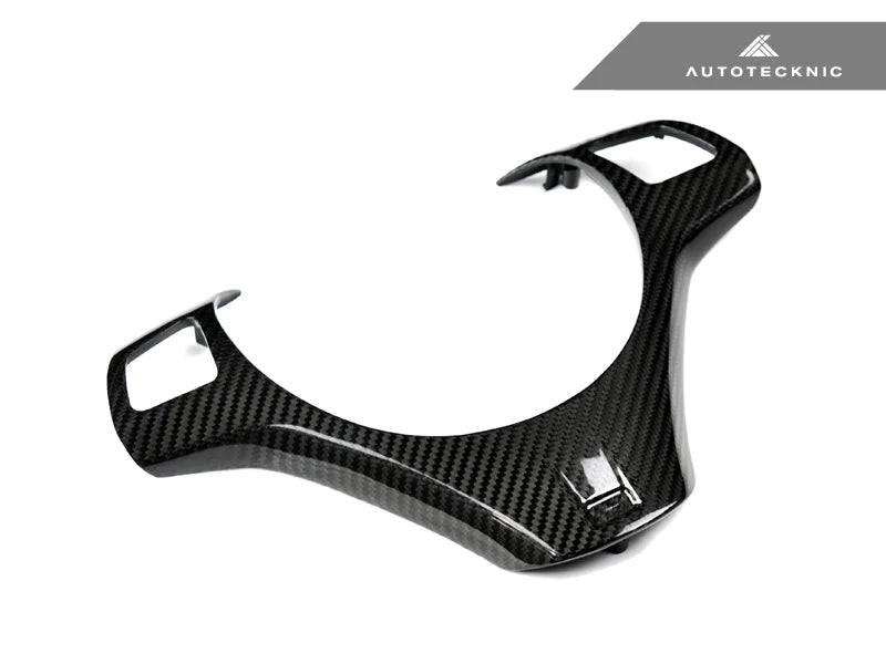 AUTOTECKNIC CARBON FIBER STEERING WHEEL TRIM - E9X M3 | E82 1M COUPE