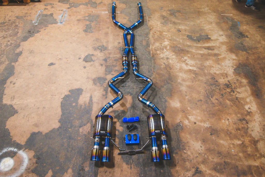 BMW M3 E9X TITANIUM VALVED SPORT EXHAUST SYSTEM