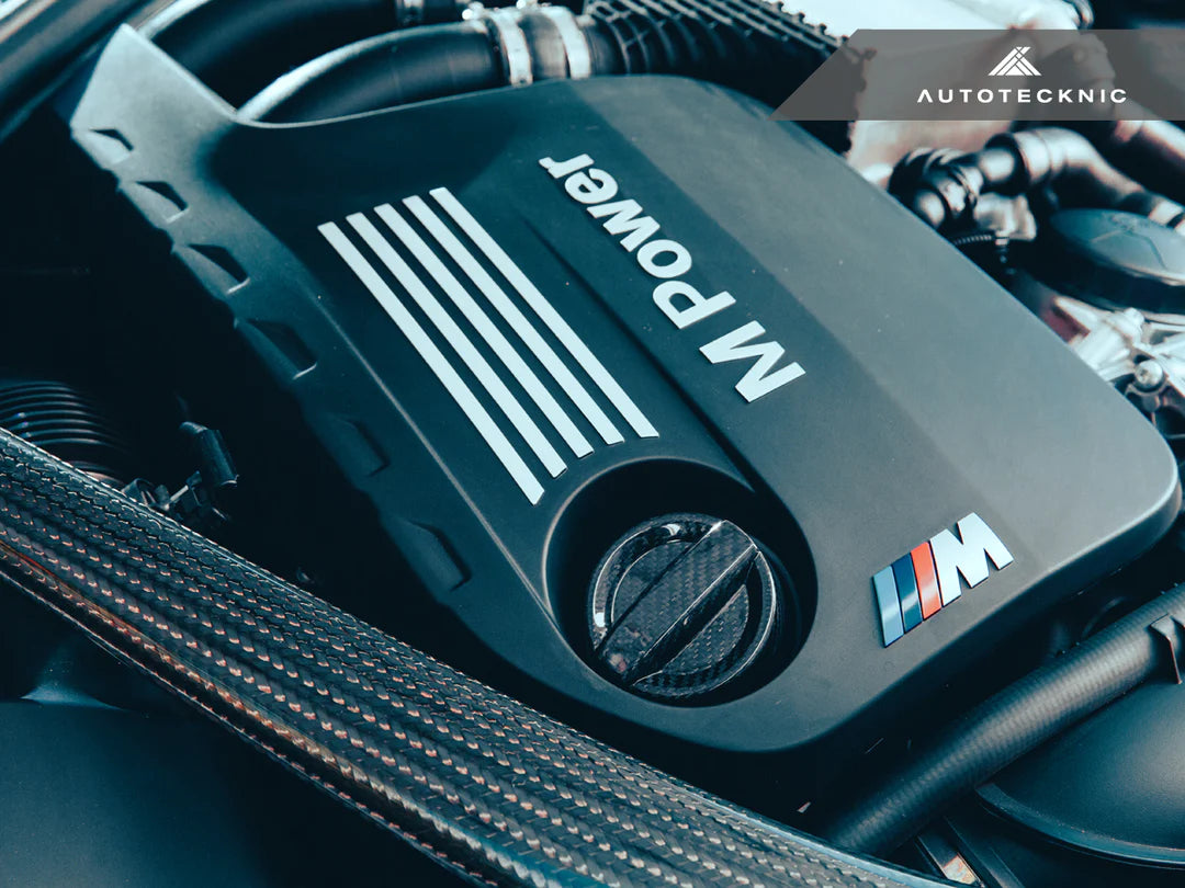 AUTOTECKNIC DRY CARBON COMPETITION OIL CAP COVER - E90/ E92/ E93 M3