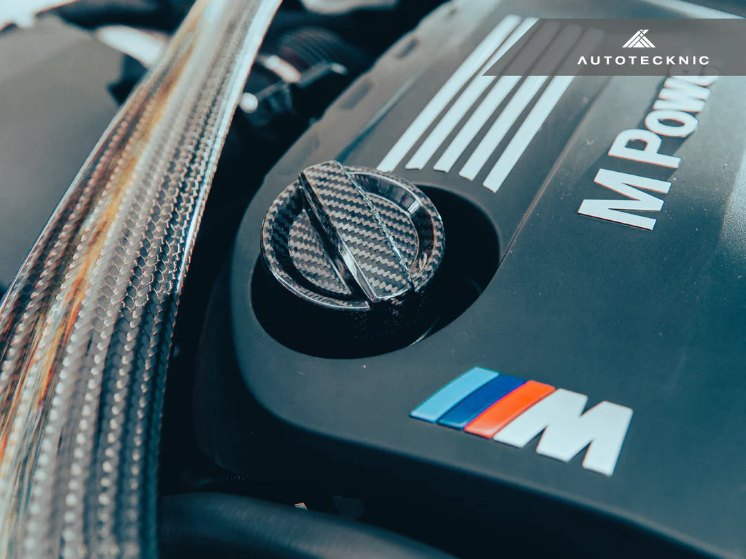 AUTOTECKNIC DRY CARBON COMPETITION OIL CAP COVER - E90/ E92/ E93 M3