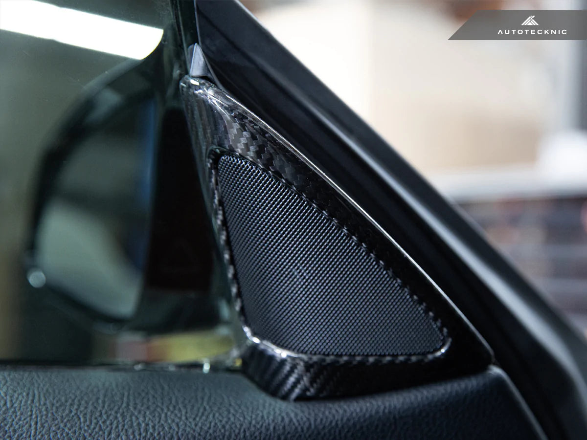 AUTOTECKNIC CARBON FIBER SPEAKER TWEETER COVER - F82/ F83 M4