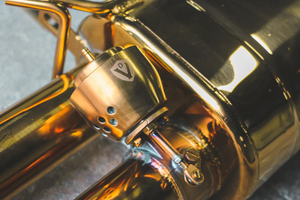 BMW M3 E9X V2 VALVED RACE EXHAUST SYSTEM (GOLD)