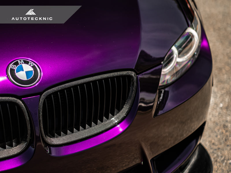 AUTOTECKNIC REPLACEMENT CARBON FRONT GRILLES - E92/ E93 3-SERIES (INCLUDING E9X M3)