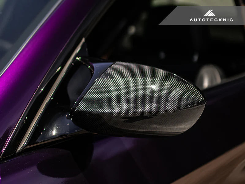 AUTOTECKNIC REPLACEMENT CARBON FIBER MIRROR COVERS - BMW E90/ E92/ E93 M3