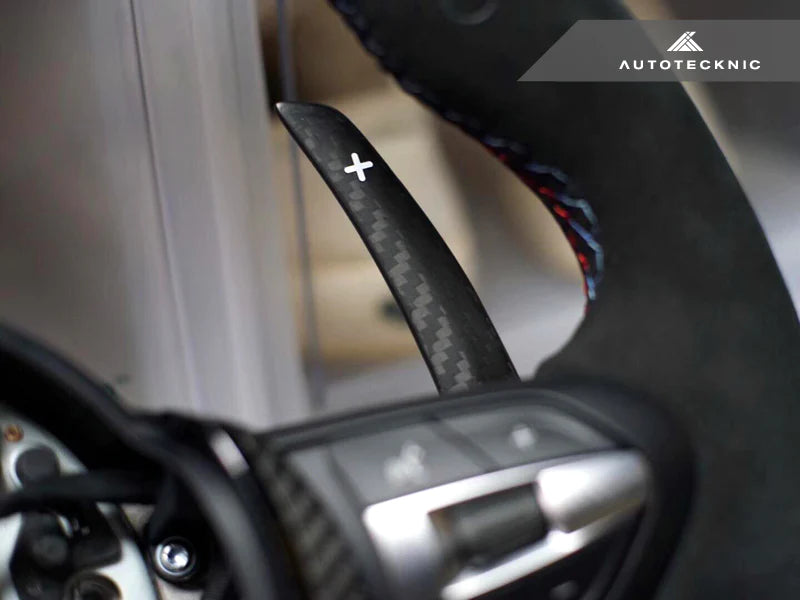 AUTOTECKNIC DRY CARBON BATTLE VERSION SHIFT PADDLES - F87 M2 | F80 M3 | F82/ F83 M4