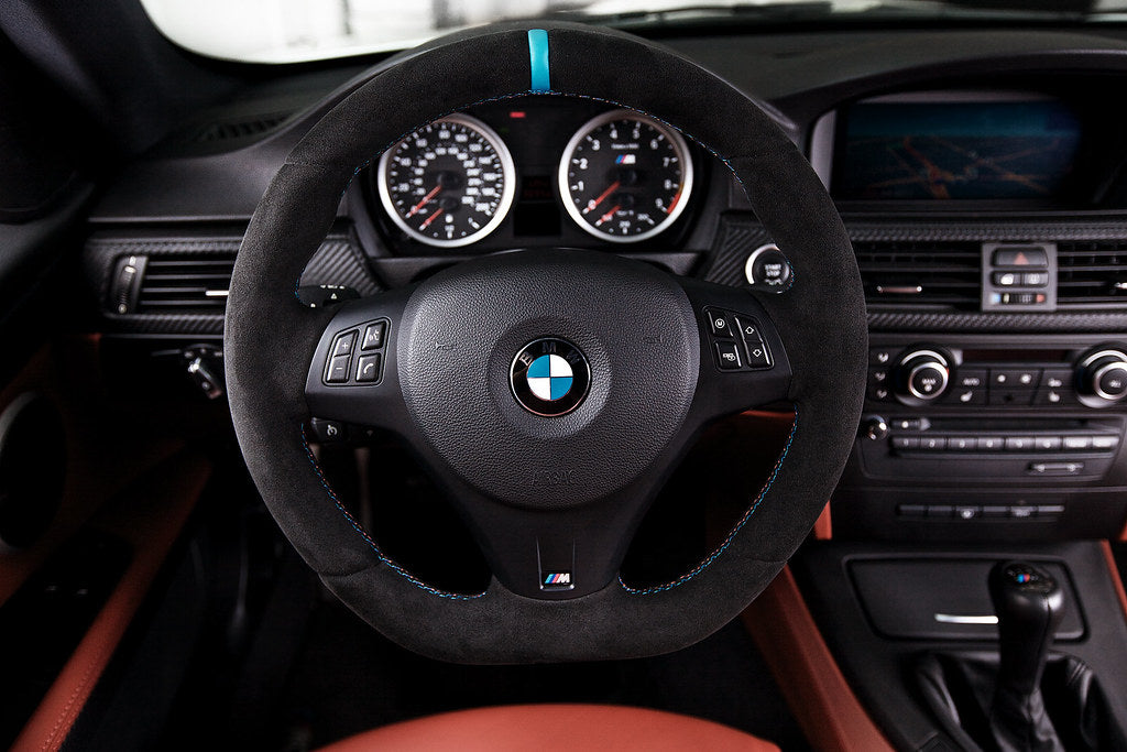 BMW M PERFORMANCE WHEEL BLUE STRIPE MANUAL MODELS ONLY