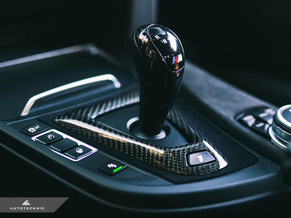 AUTOTECKNIC CARBON ALCANTARA SHIFT CONSOLE TRIM - F80 M3 | F82/ F83 M4