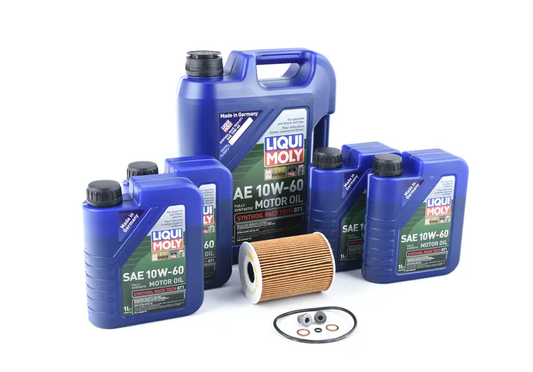 BMW 10W60 Oil Change Kit - Liqui Moly