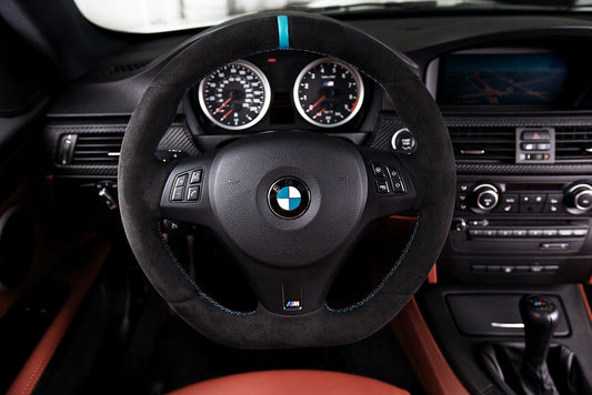 BMW M PERFORMANCE WHEEL BLUE STRIPE MANUAL MODELS ONLY