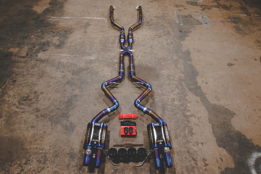 BMW M3 E9X TITANIUM VALVED SPORT EXHAUST SYSTEM